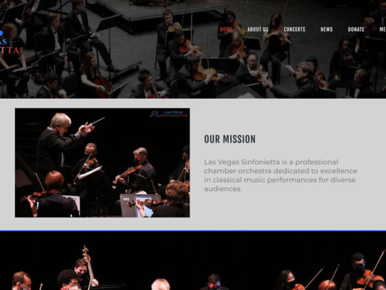 Las Vegas Sinfonietta Website