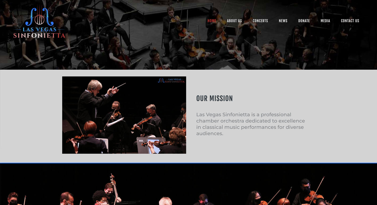 Las Vegas Sinfonietta Website